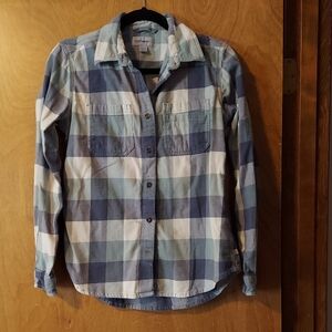 Carhartt Plaid Button-down Flannel Shirt